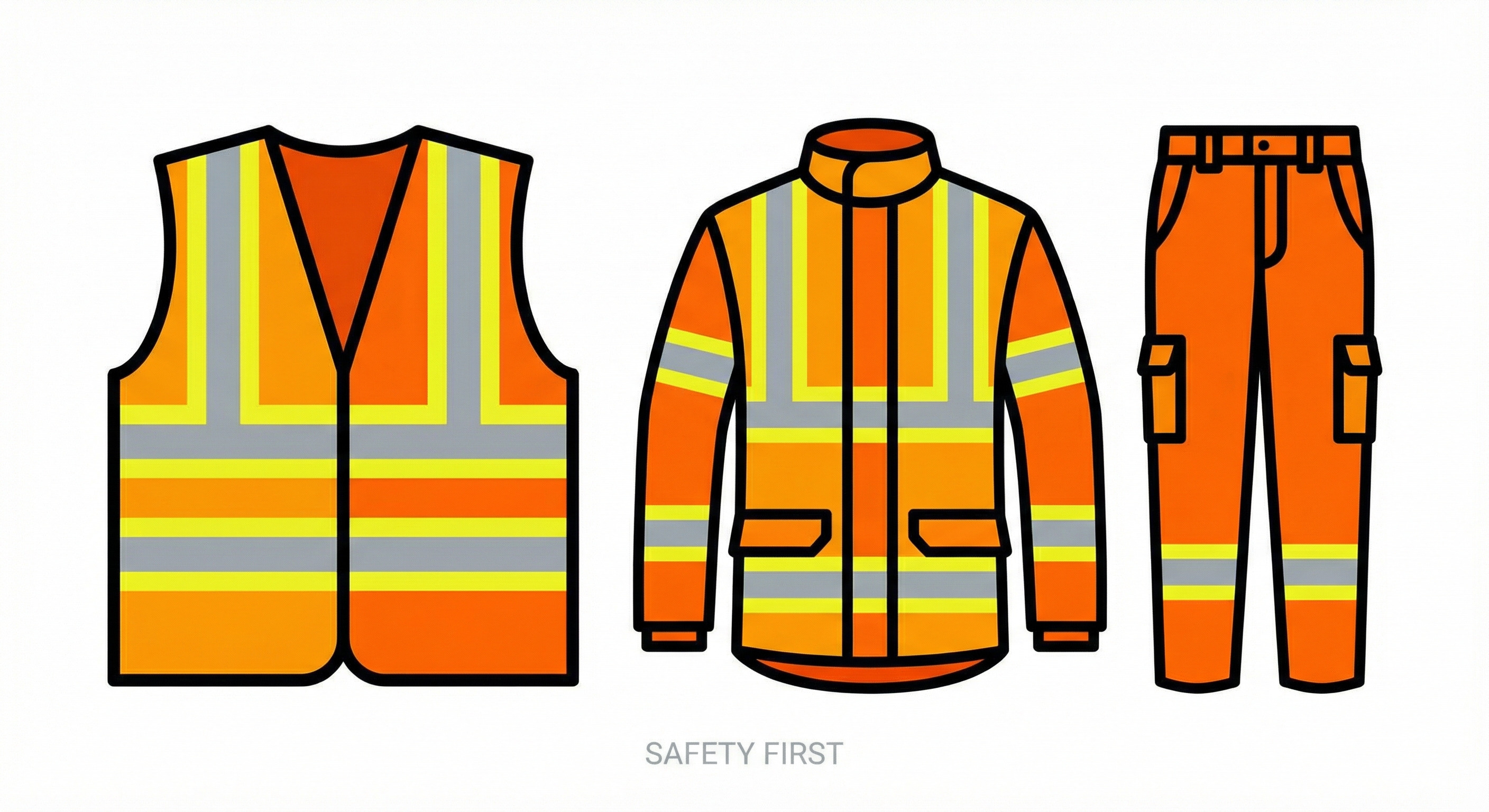 High-visibility clothing