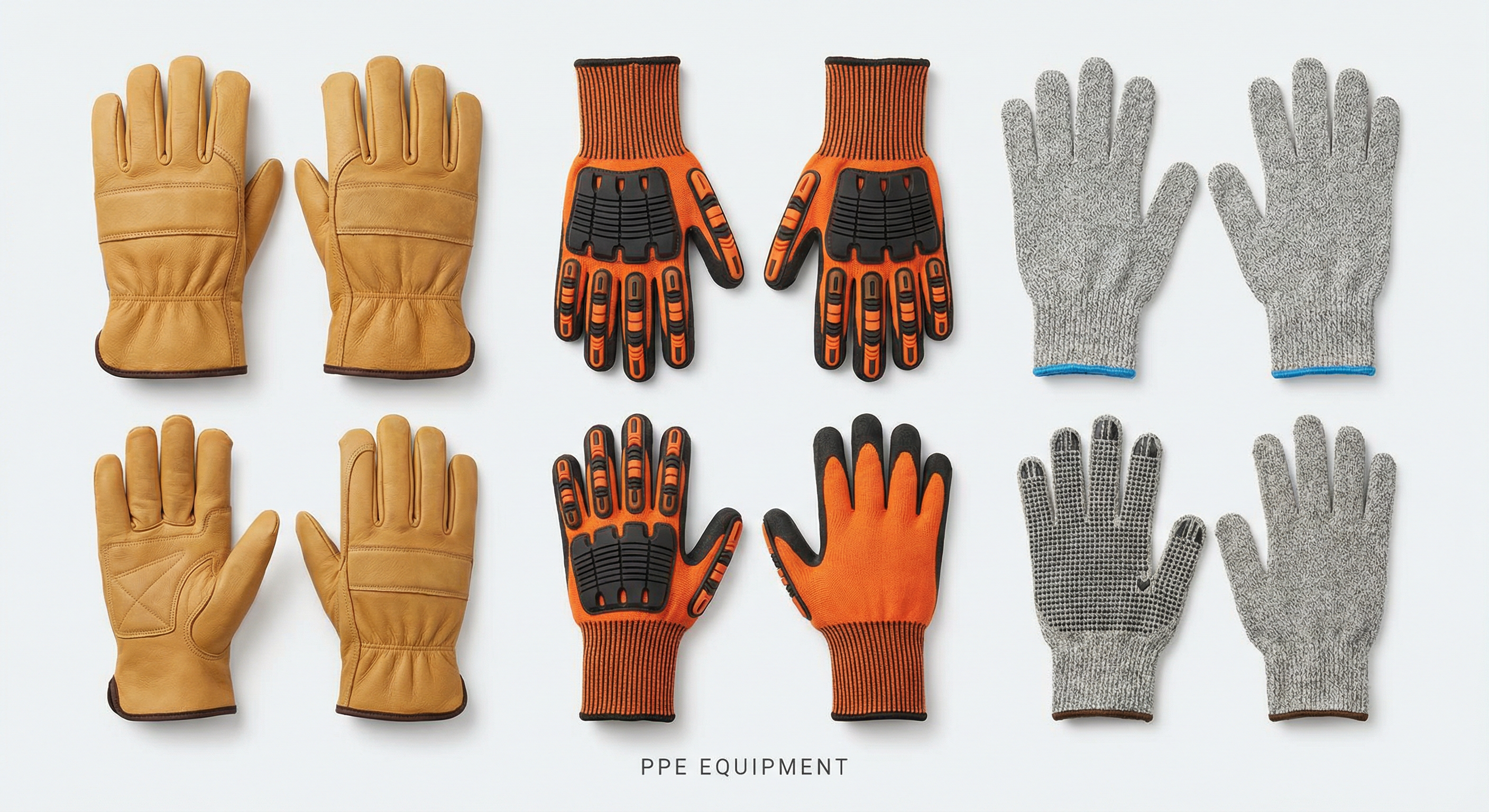 Safety gloves and hand protection