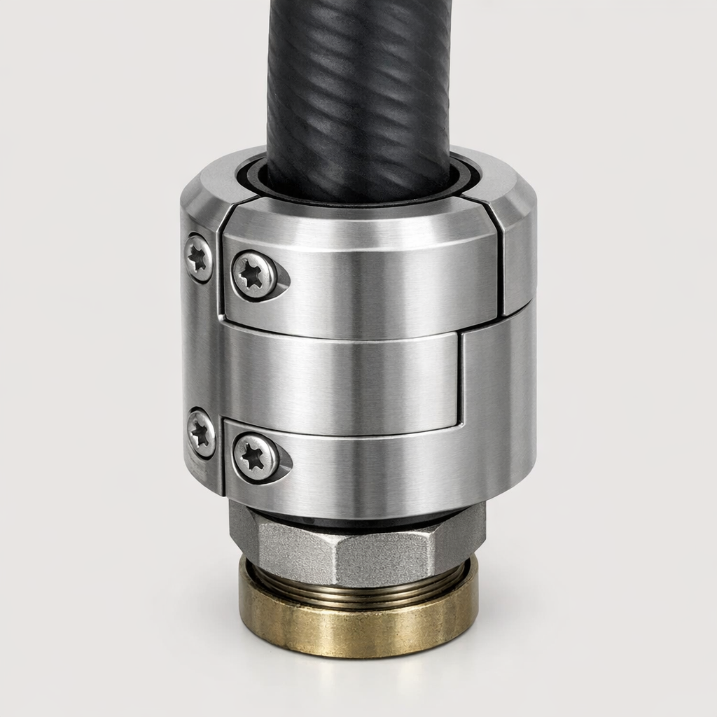 Tank locking mechanism – hose protection for fuel hoses